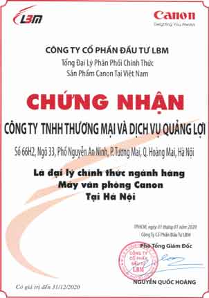 dai ly chinh thuc